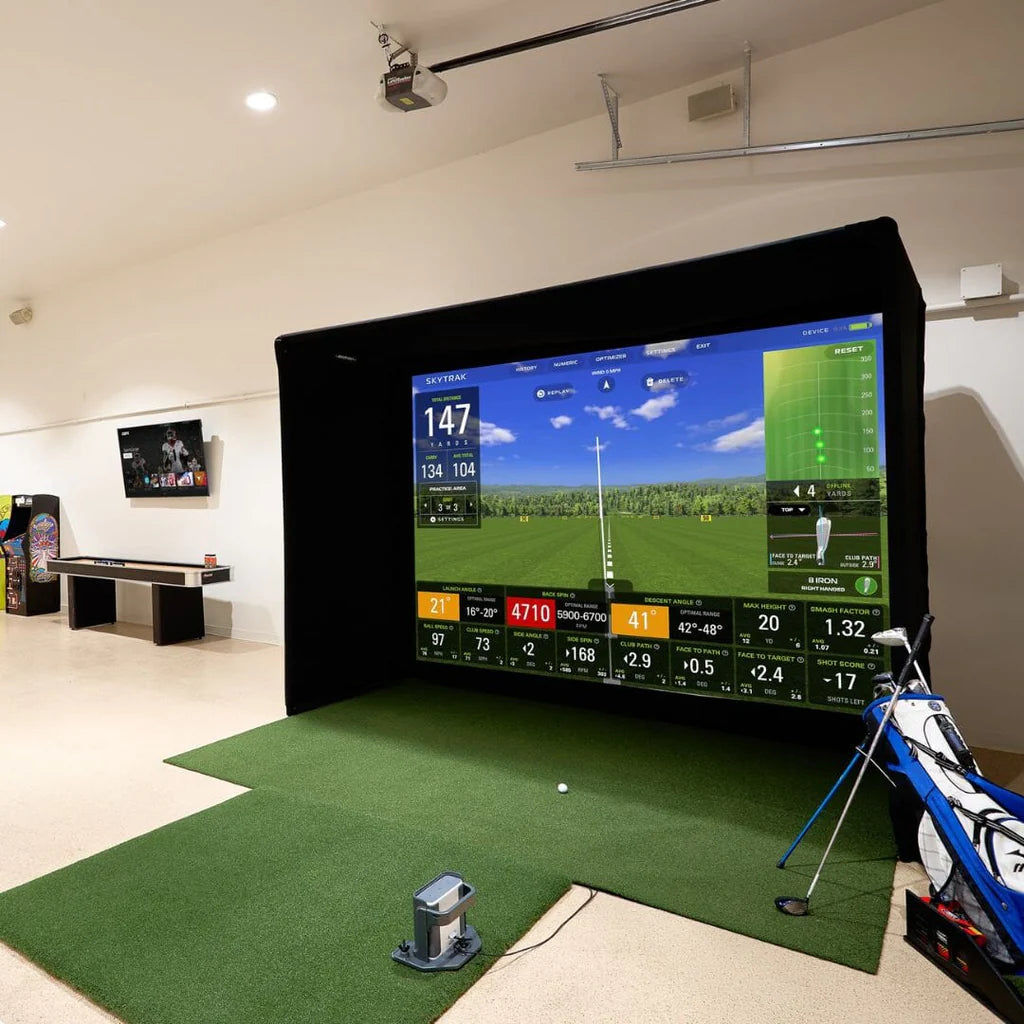 Elite Mancaves Golf Simulator Lake John Golf Simulators
