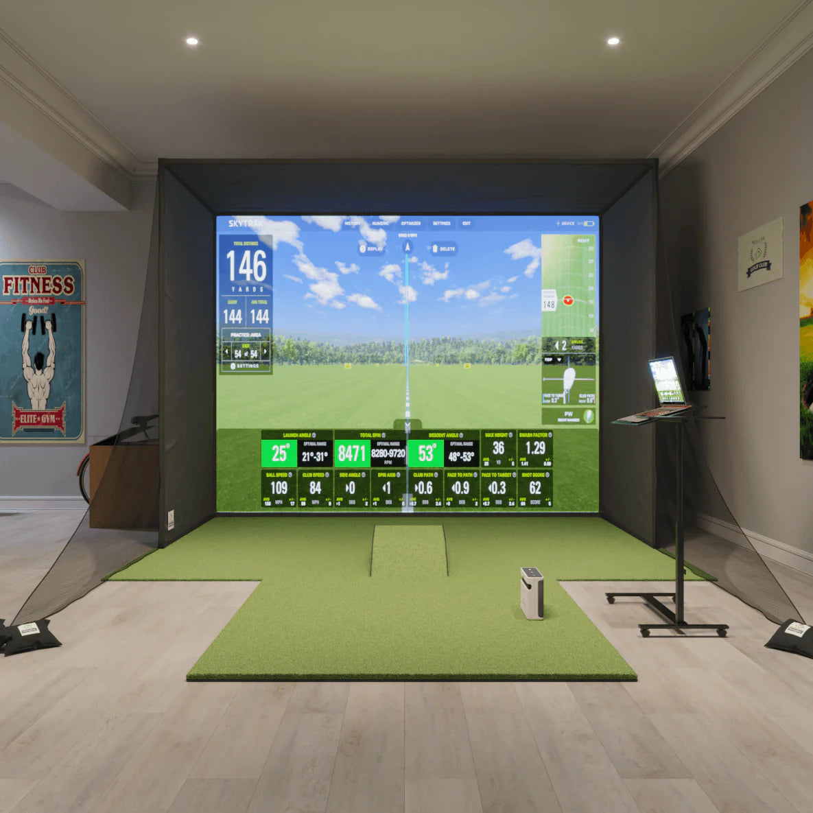 Elite Mancaves Golf Simulator Orlando Golf Simulators